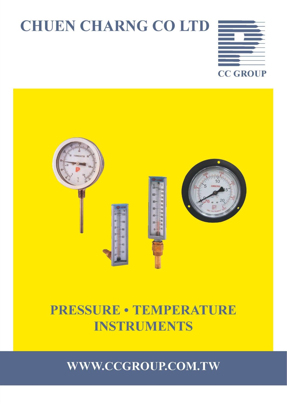 Pressure gauge, Thermometer catalogue