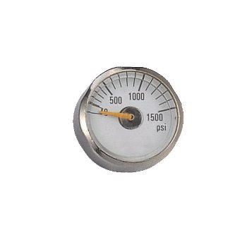 Spiral tube pressure gauge