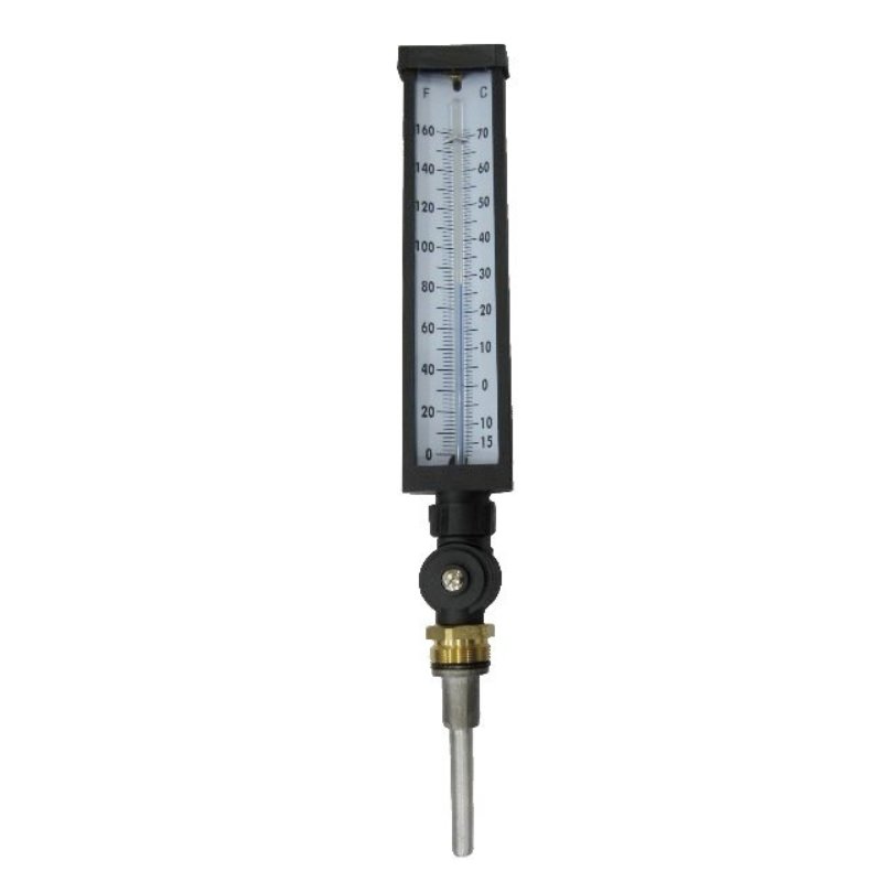 9inch adjustable angle thermometer