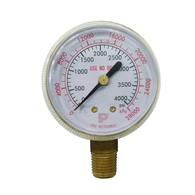 use no oil pressure gauge